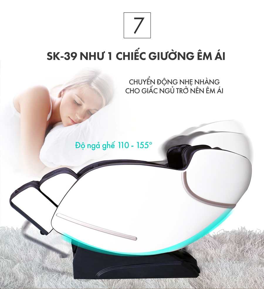 Ghế Mát Xa Toàn Thân Osun SK 39